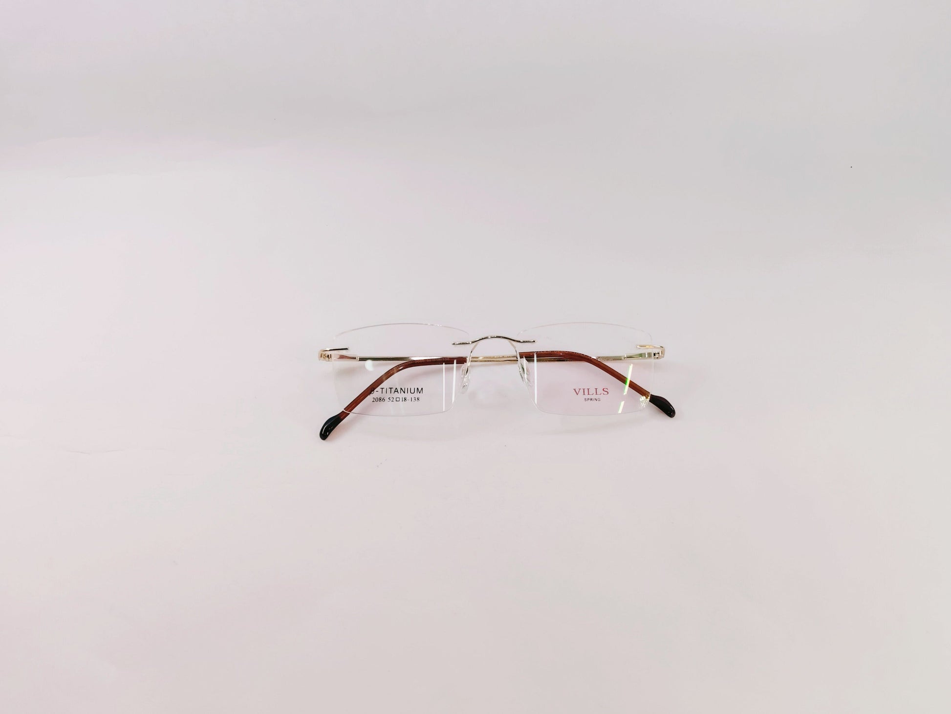iDom Eyeglasses Rimless Rectangle Specs For Women 108308