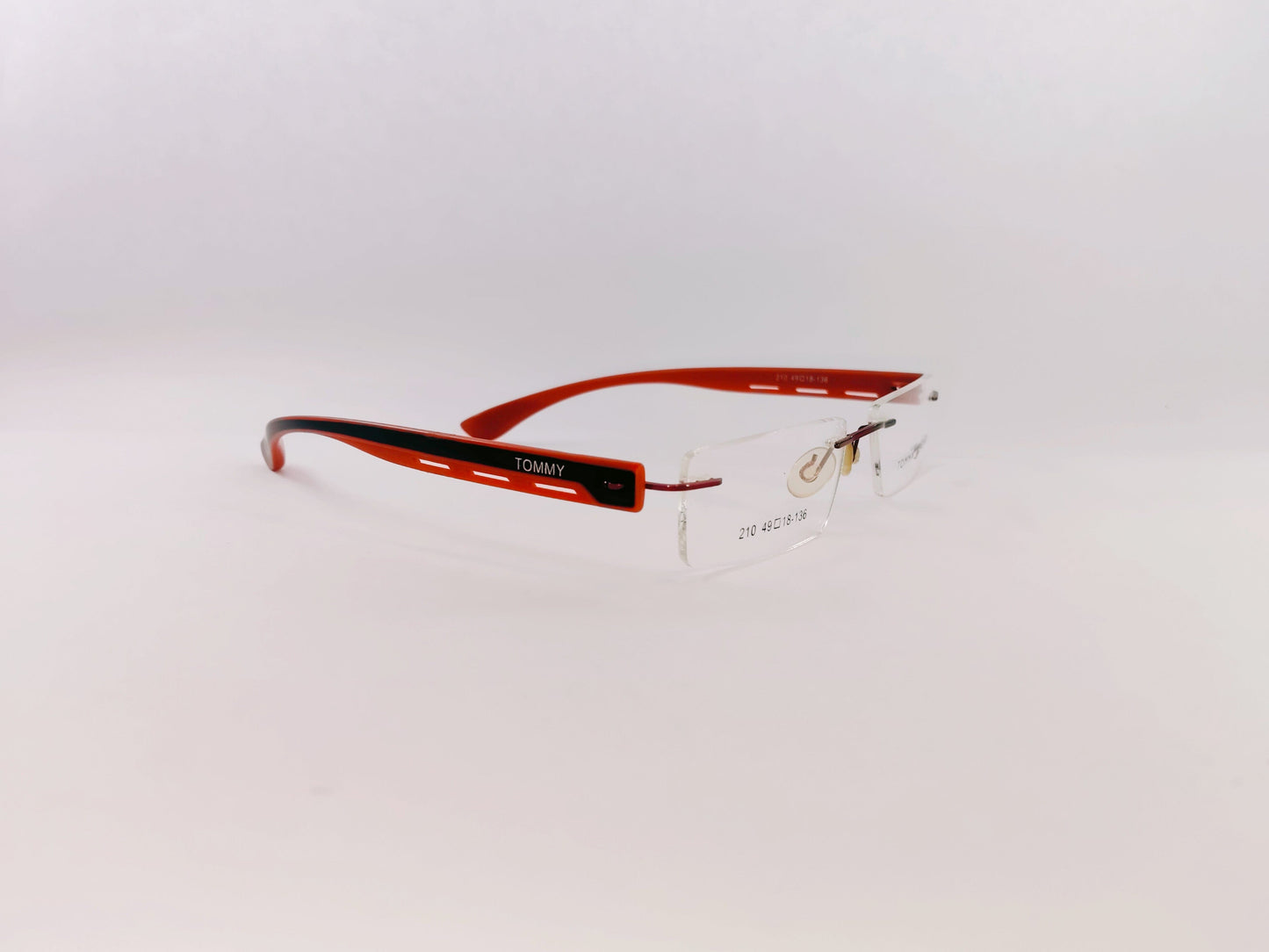 iDom Eyeglasses Rimless Rectangle Specs For Women 115348