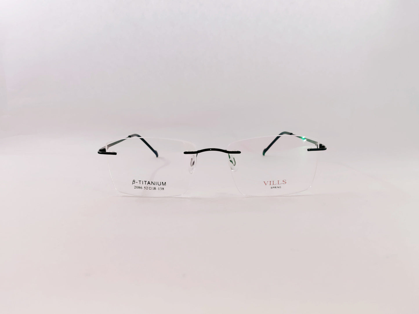 iDom Eyeglasses Rimless Rectangle Specs For Women 146224