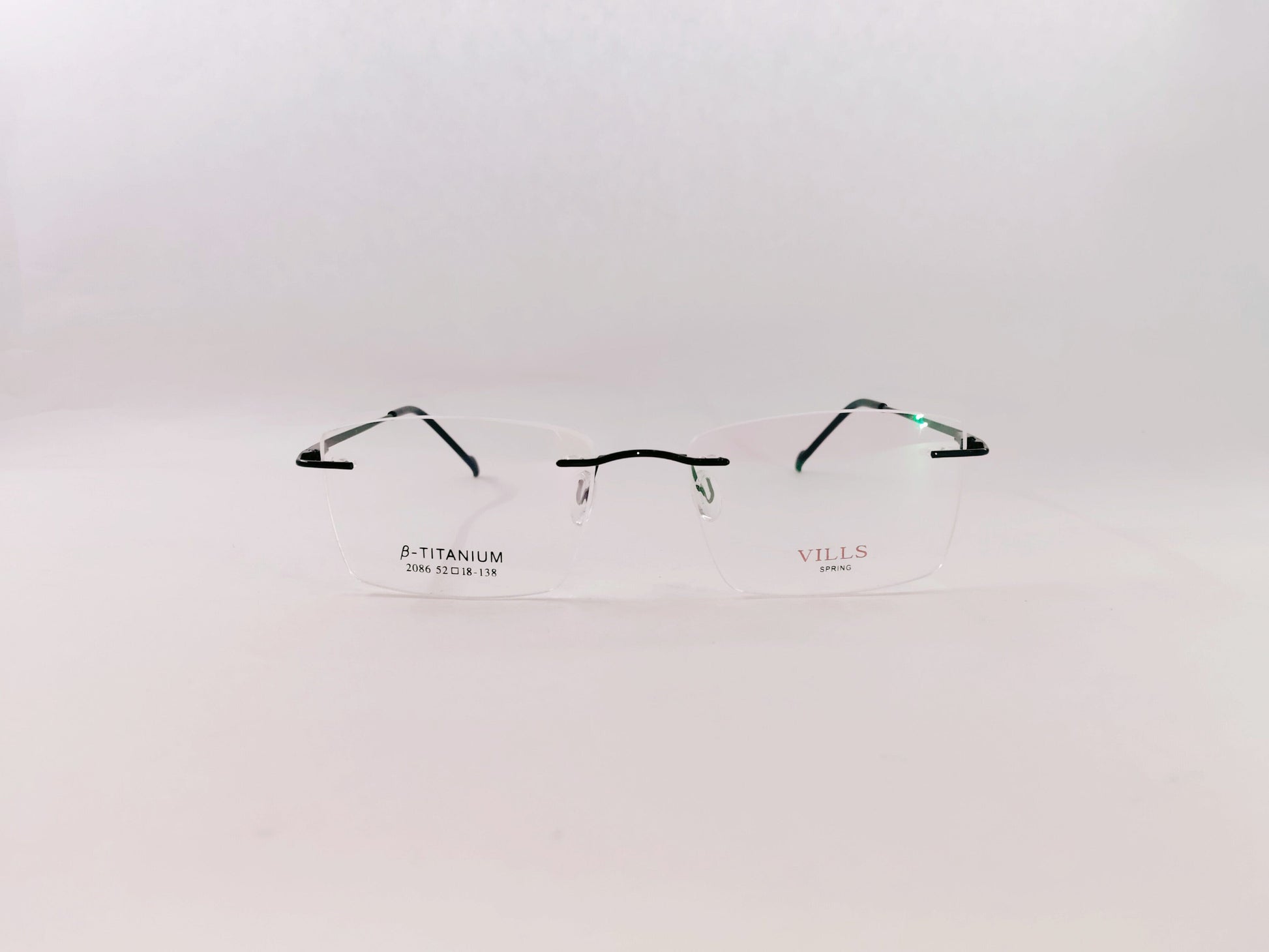 iDom Eyeglasses Rimless Rectangle Specs For Women 146224