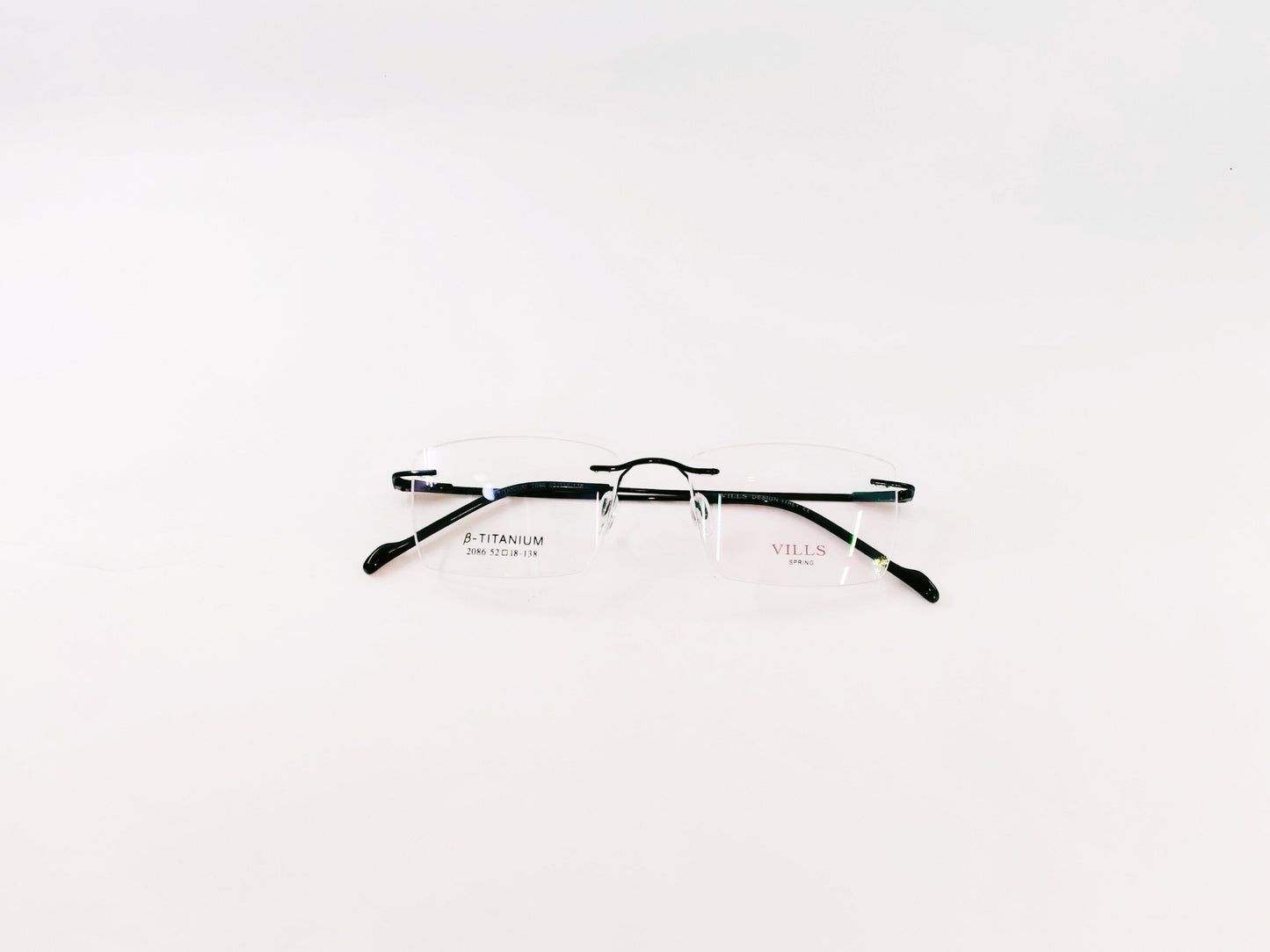 iDom Eyeglasses Rimless Rectangle Specs For Women 146224