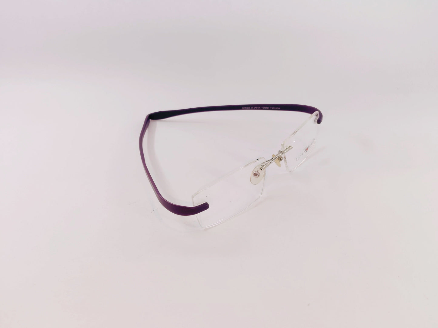 iDom Eyeglasses Rimless Rectangle Specs For Women 174554