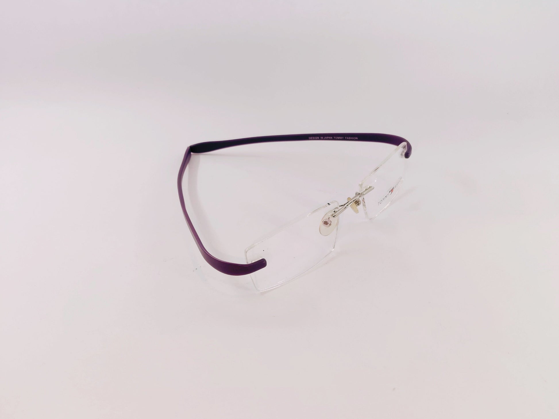 iDom Eyeglasses Rimless Rectangle Specs For Women 174554