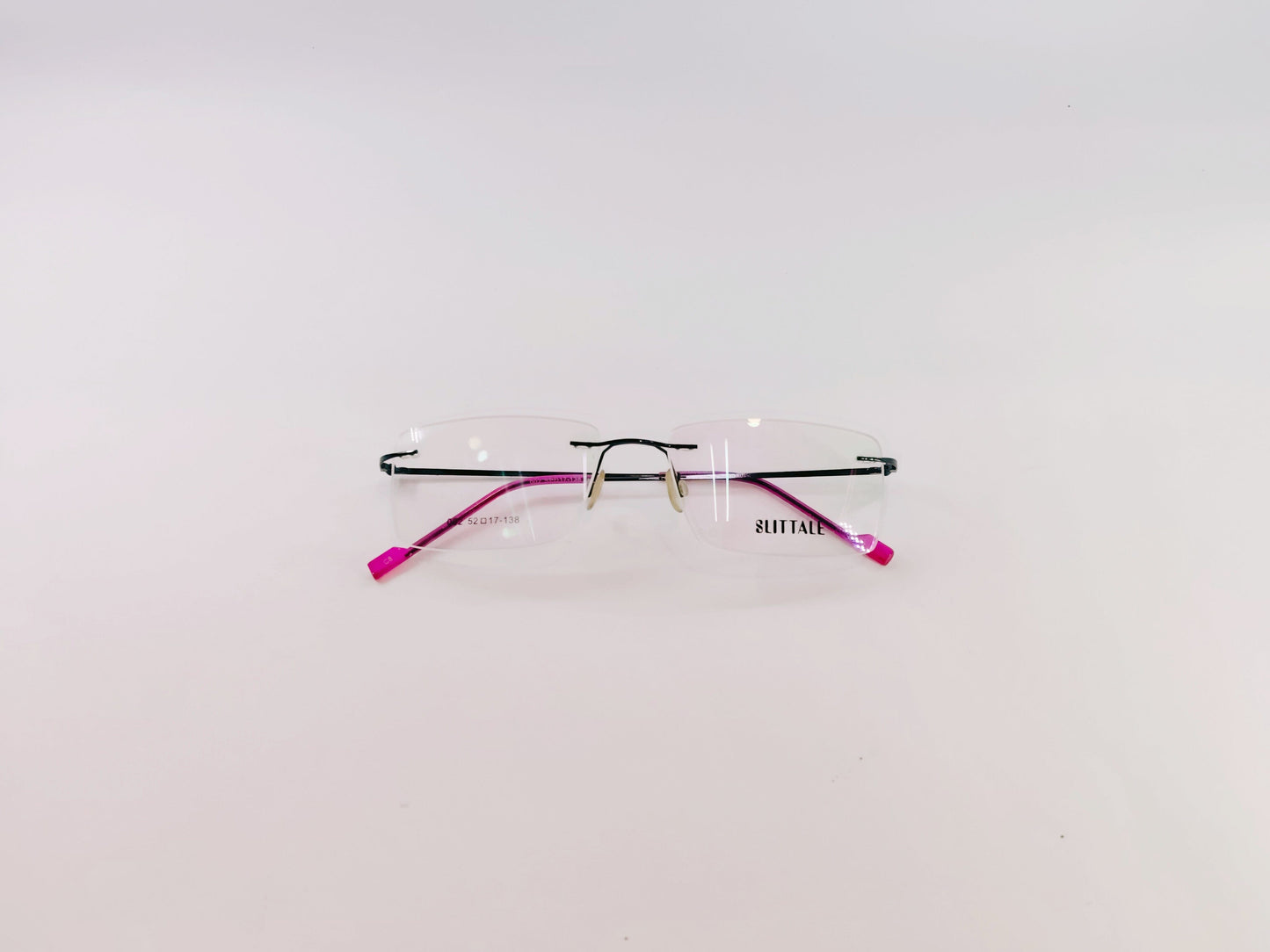 iDom Eyeglasses Rimless Rectangle Specs For Women 215051