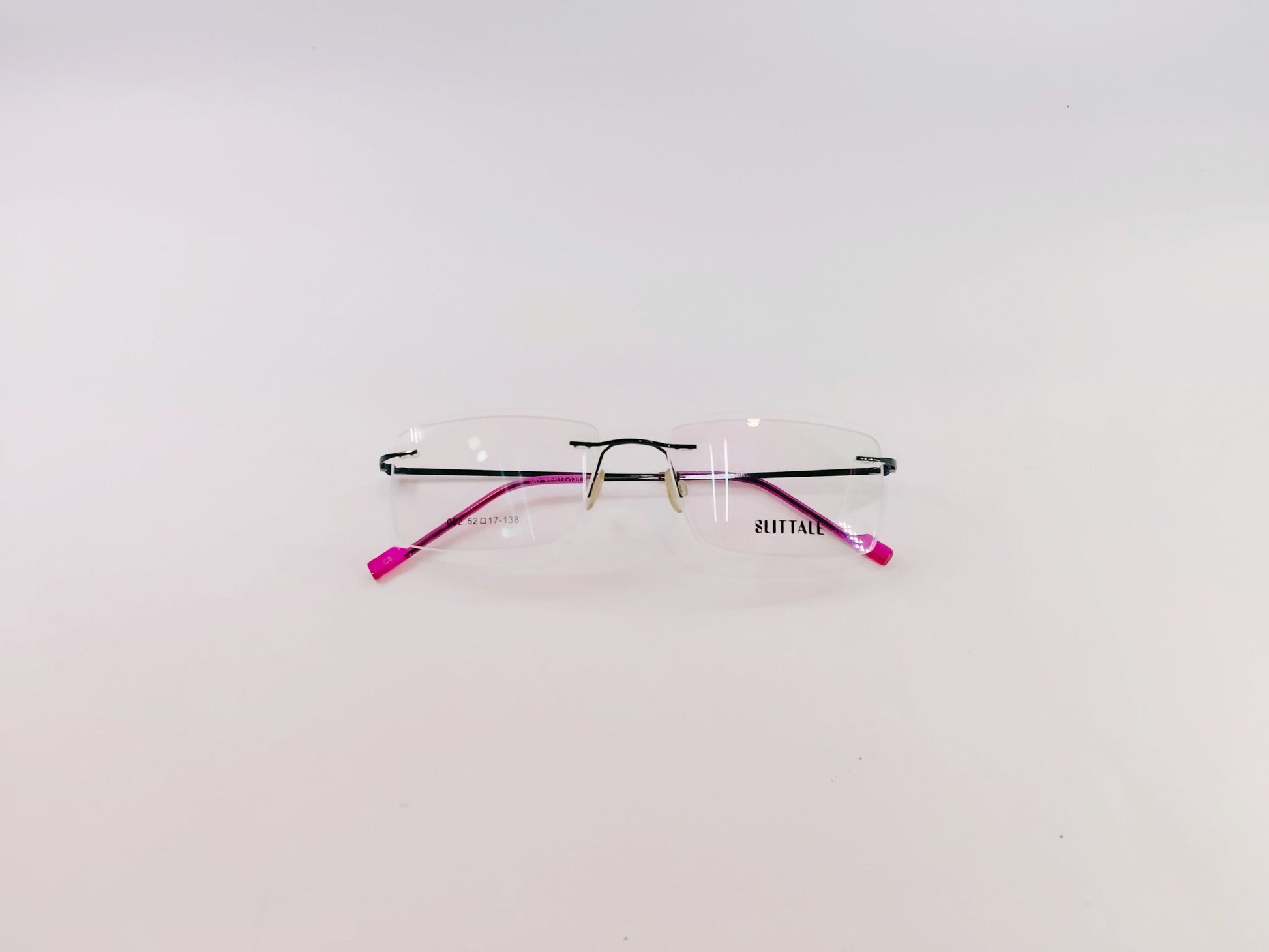 iDom Eyeglasses Rimless Rectangle Specs For Women 215051