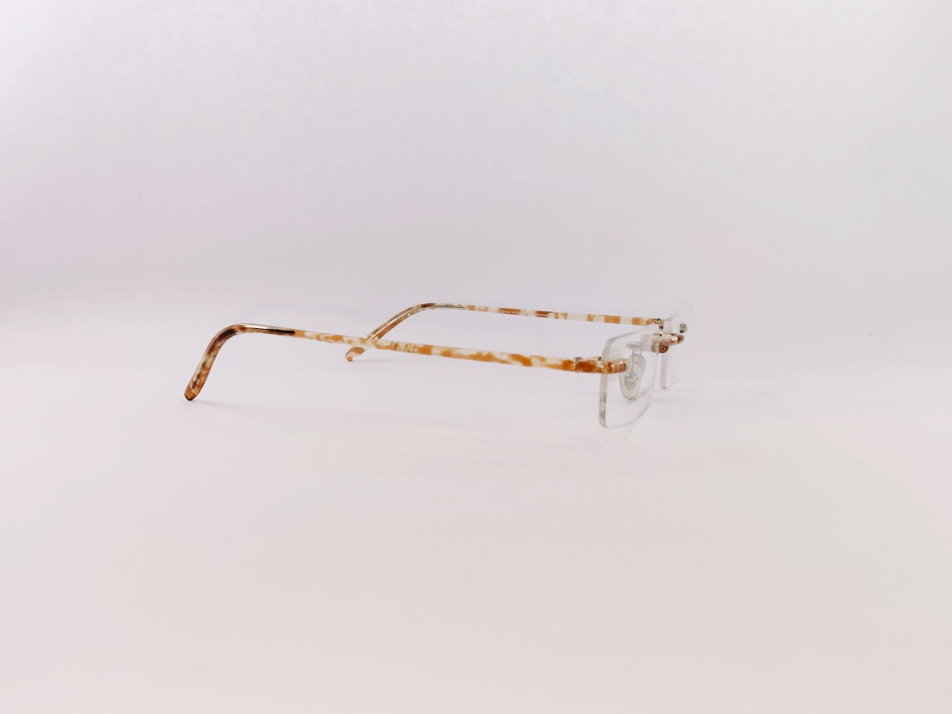 iDom Eyeglasses Rimless Rectangle Specs For Women 230109