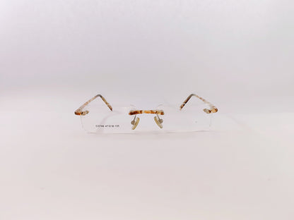 iDom Eyeglasses Rimless Rectangle Specs For Women 230109