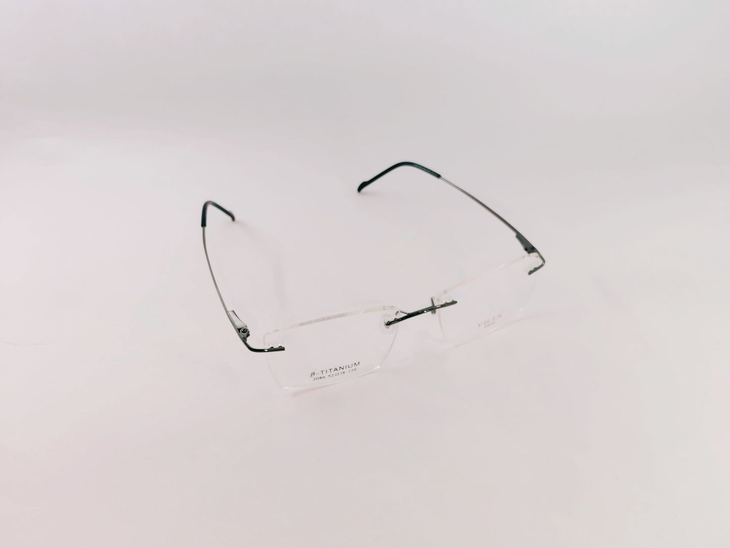 iDom Eyeglasses Rimless Rectangle Specs For Women 301420