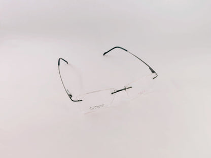 iDom Eyeglasses Rimless Rectangle Specs For Women 301420