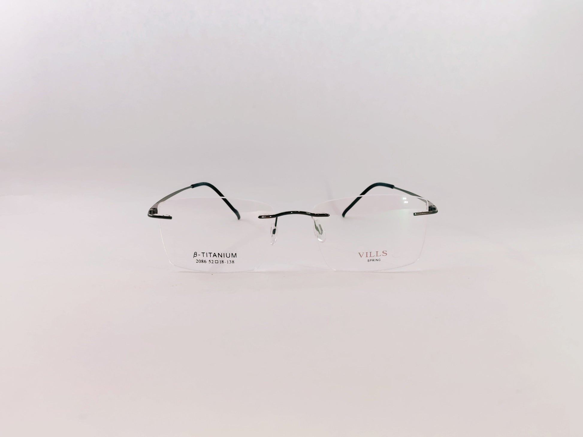 iDom Eyeglasses Rimless Rectangle Specs For Women 301420