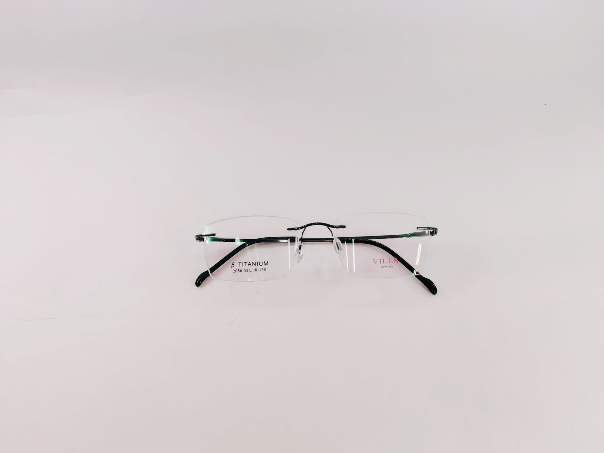 iDom Eyeglasses Rimless Rectangle Specs For Women 301420