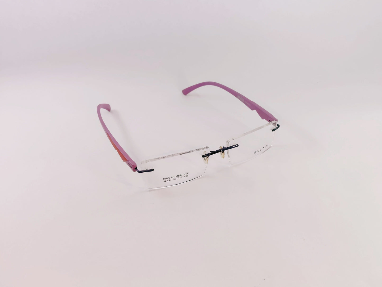 iDom Eyeglasses Rimless Rectangle Specs For Women 301850