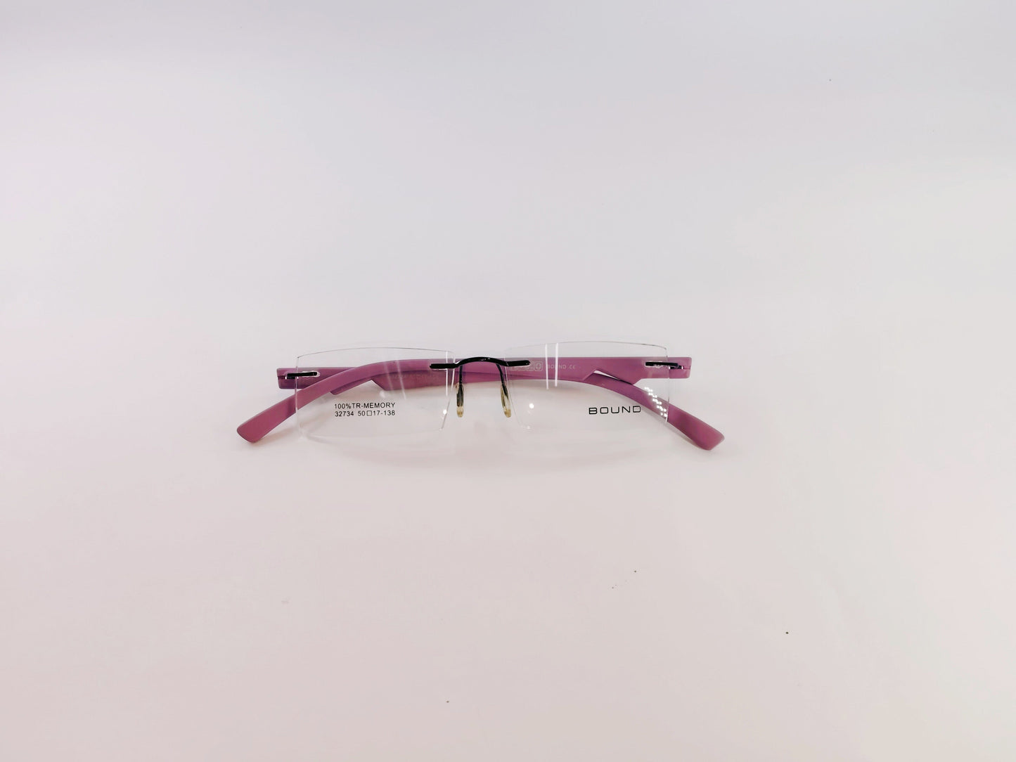 iDom Eyeglasses Rimless Rectangle Specs For Women 301850