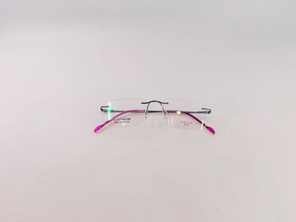 iDom Eyeglasses Rimless Rectangle Specs For Women 365959