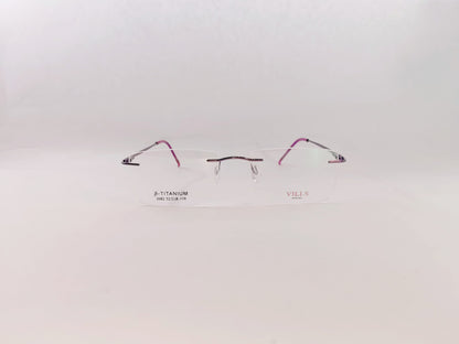 iDom Eyeglasses Rimless Rectangle Specs For Women 365959
