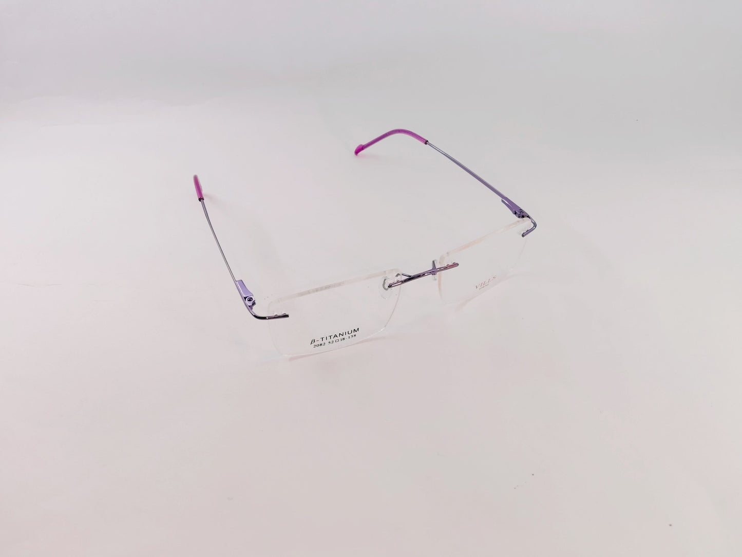 iDom Eyeglasses Rimless Rectangle Specs For Women 365959