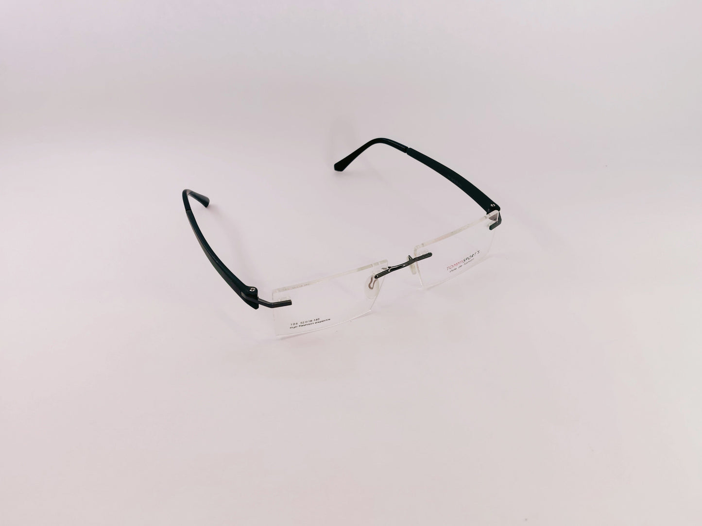 iDom Eyeglasses Rimless Rectangle Specs For Women 425411