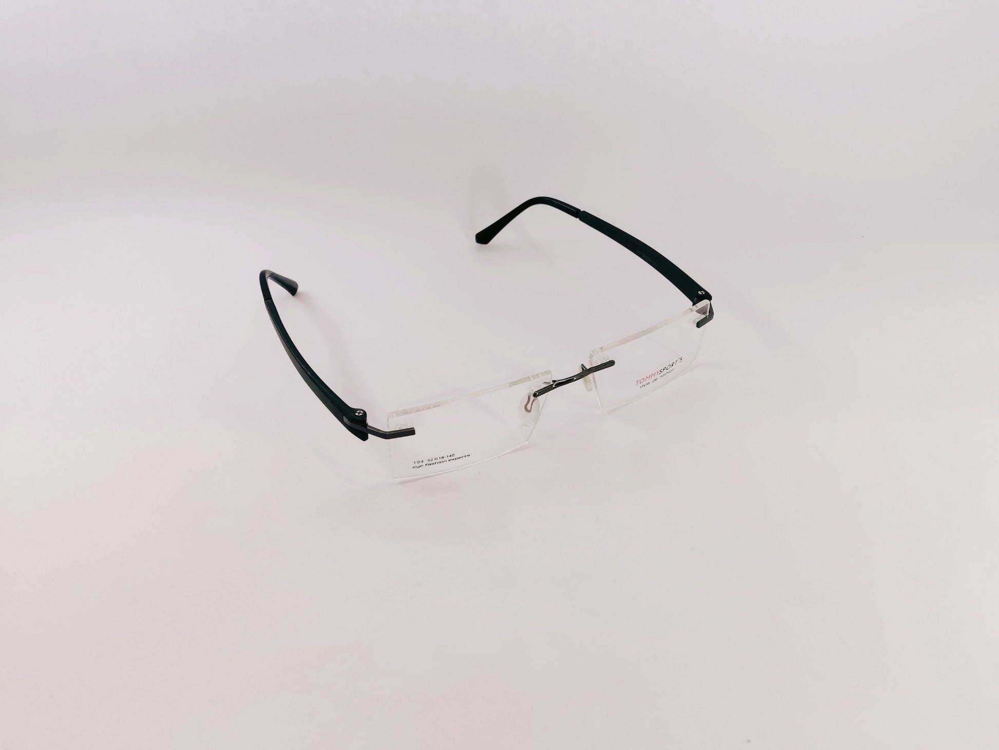 iDom Eyeglasses Rimless Rectangle Specs For Women 425411