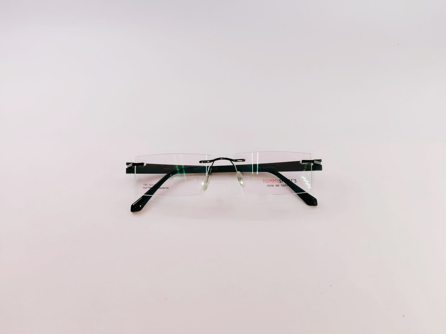 iDom Eyeglasses Rimless Rectangle Specs For Women 425411