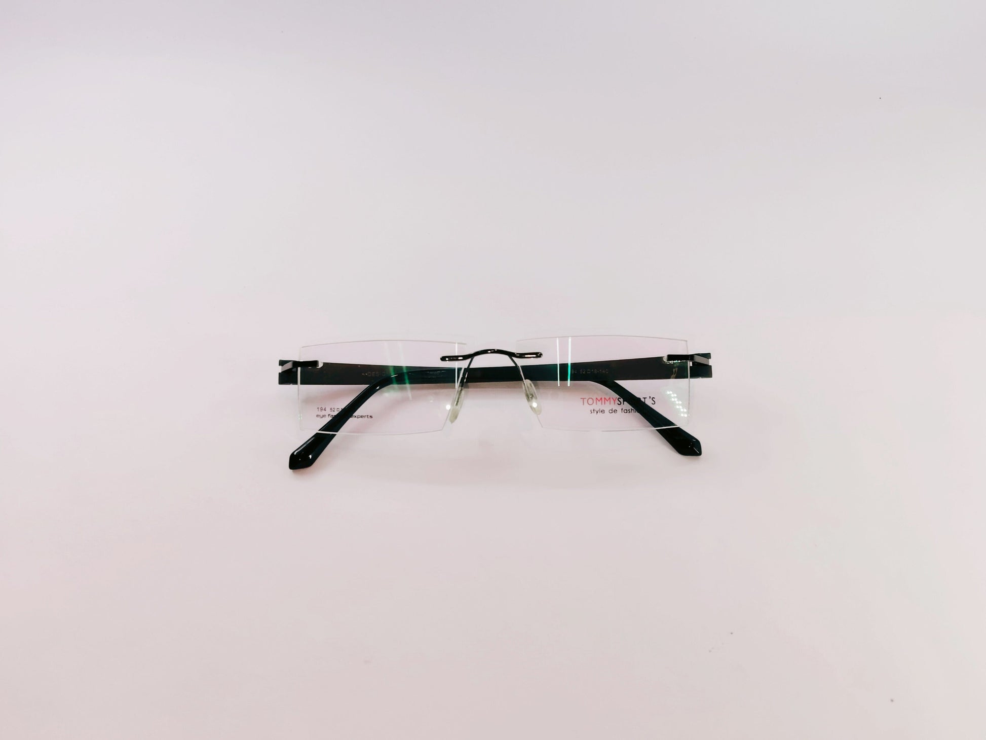 iDom Eyeglasses Rimless Rectangle Specs For Women 425411