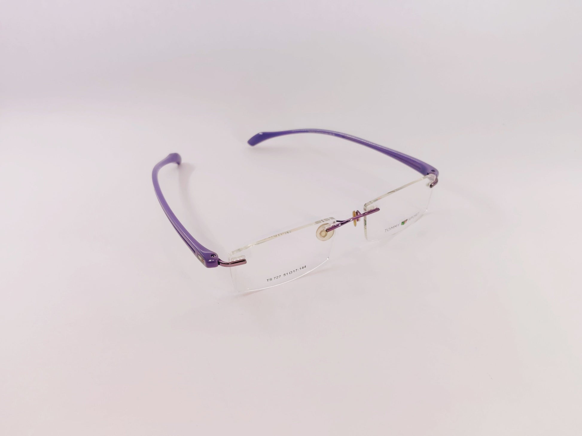 iDom Eyeglasses Rimless Rectangle Specs For Women 617769