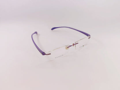 iDom Eyeglasses Rimless Rectangle Specs For Women 617769