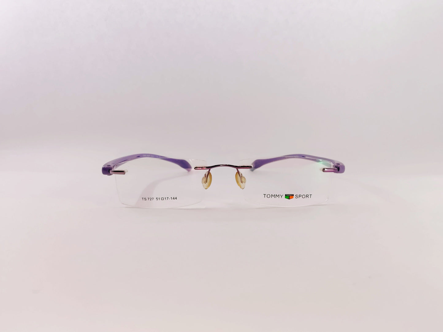 iDom Eyeglasses Rimless Rectangle Specs For Women 617769