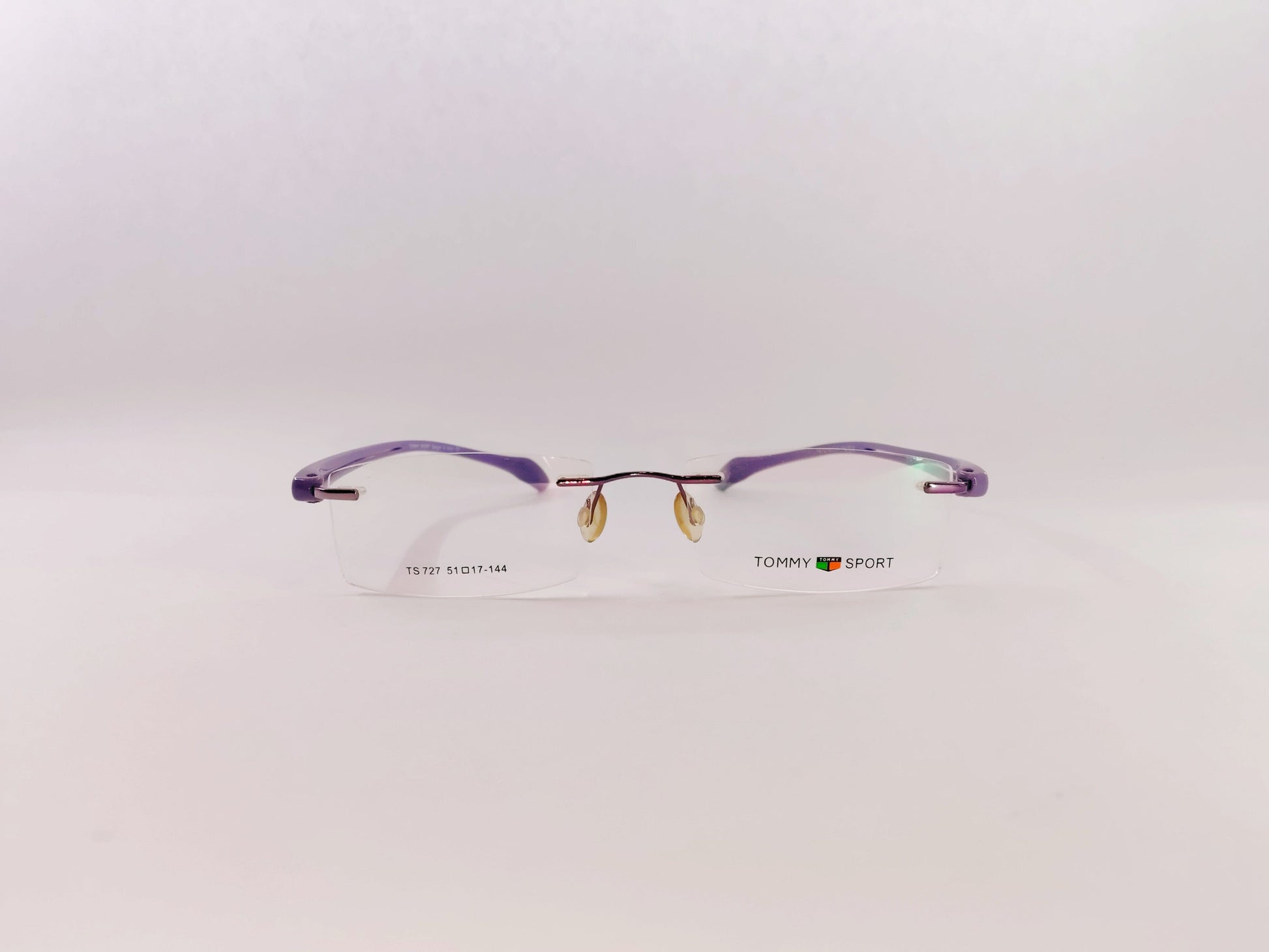 iDom Eyeglasses Rimless Rectangle Specs For Women 617769