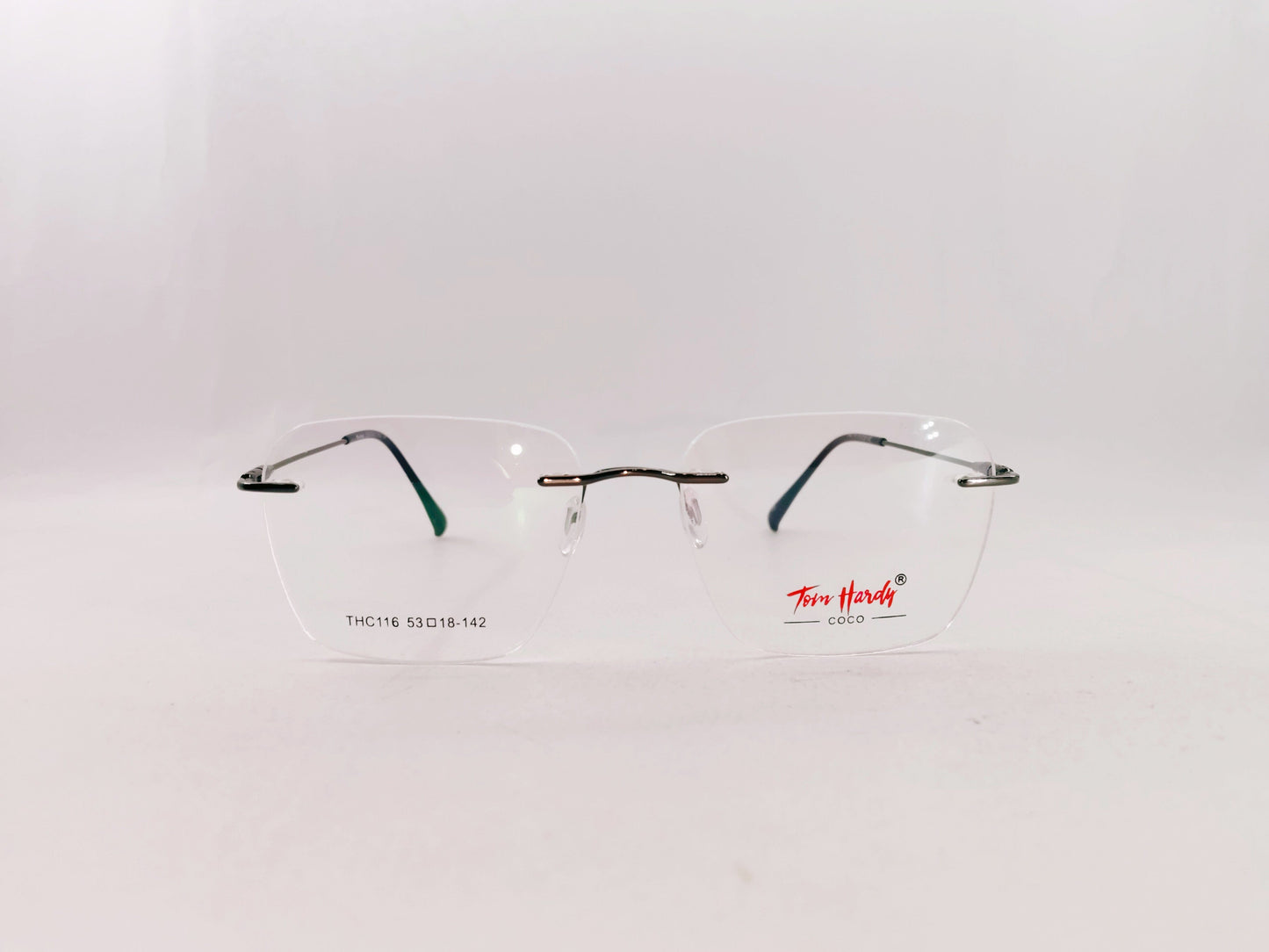 iDom Eyeglasses Rimless Square Shape For Women THC116