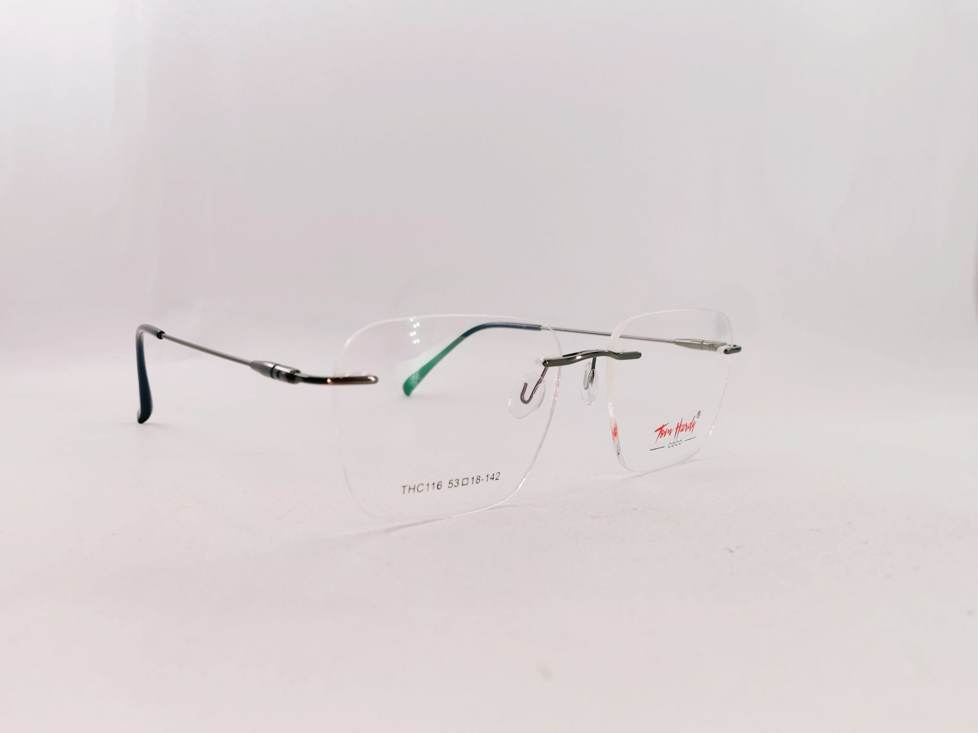 iDom Eyeglasses Rimless Square Shape For Women THC116