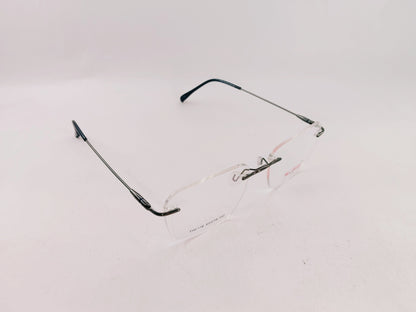 iDom Eyeglasses Rimless Square Shape For Women THC116