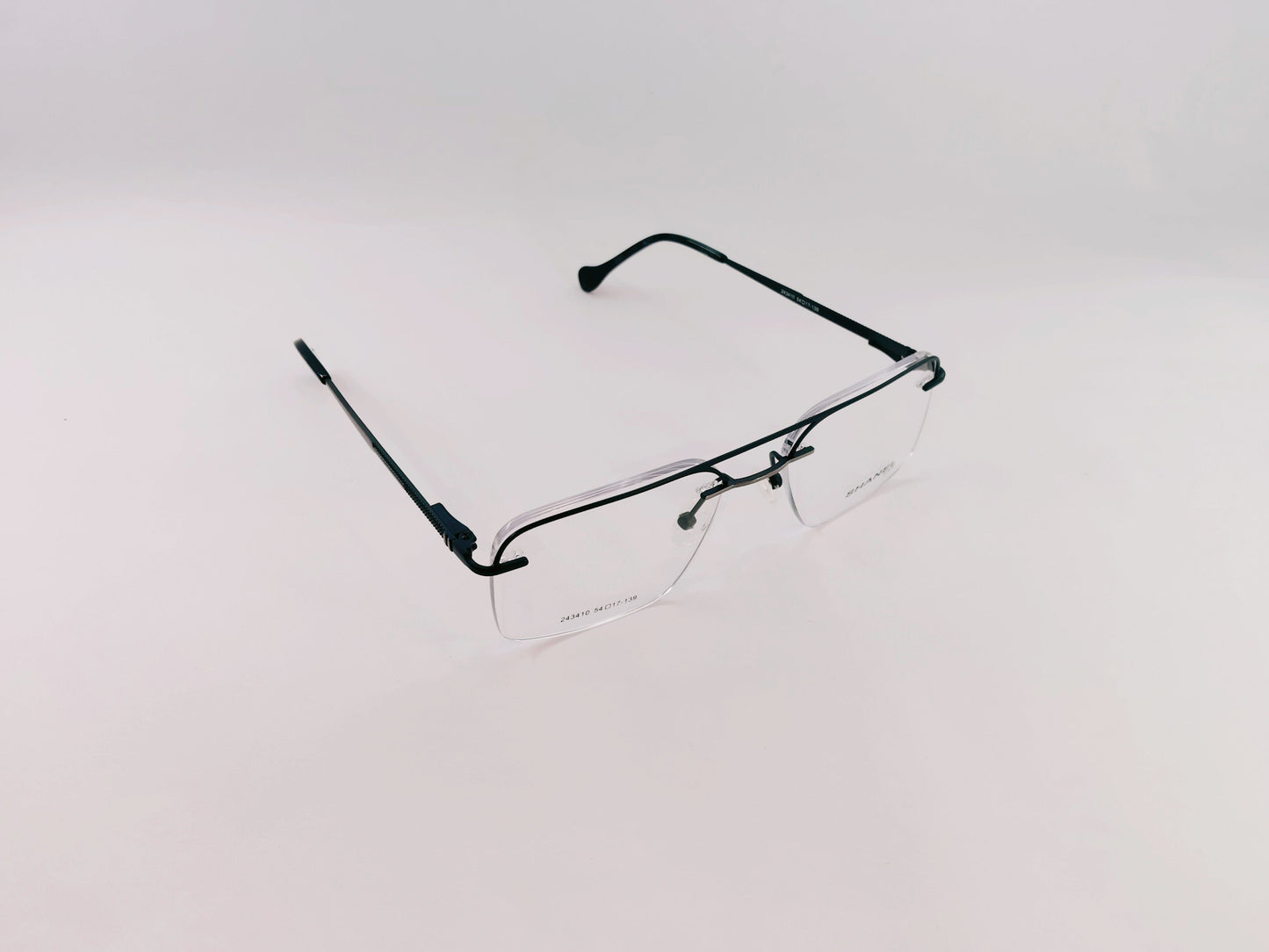 iDom Eyeglasses Rimless Square Specs For Men 115558