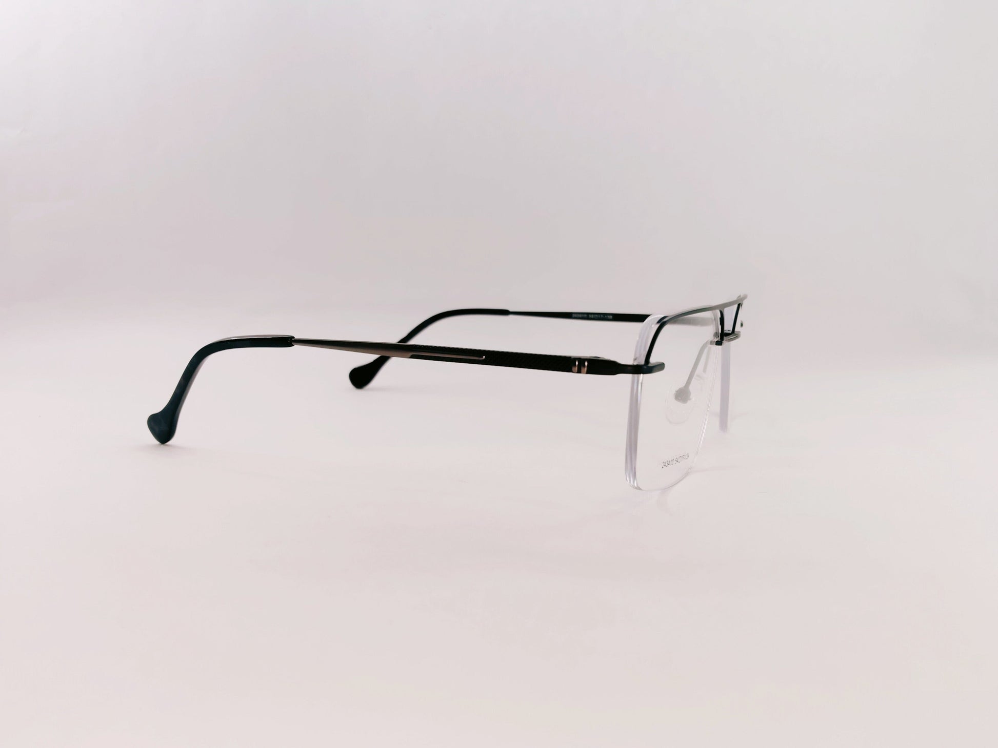 iDom Eyeglasses Rimless Square Specs For Men 115558