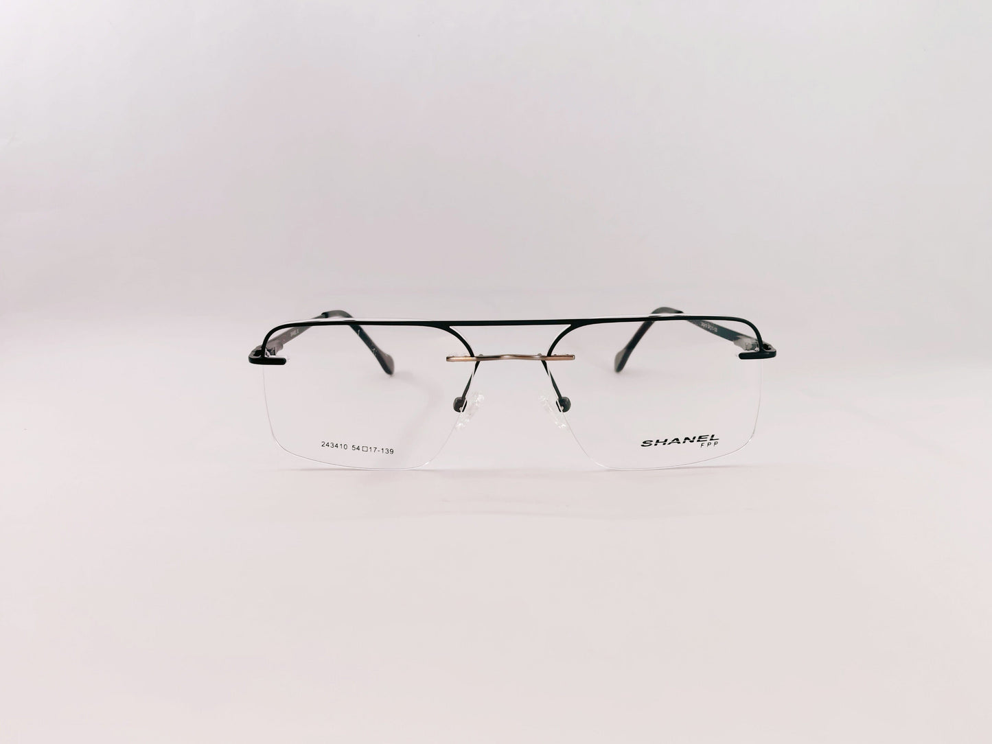 iDom Eyeglasses Rimless Square Specs For Men 115558