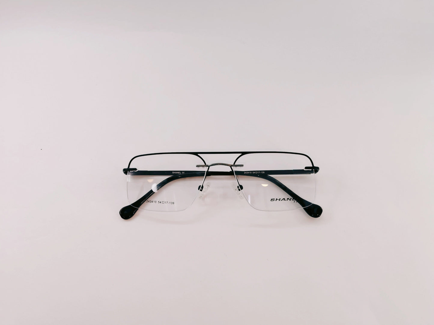 iDom Eyeglasses Rimless Square Specs For Men 115558