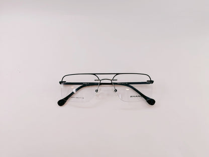 iDom Eyeglasses Rimless Square Specs For Men 115558