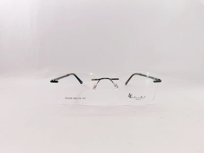 iDom Eyeglasses Rimless Square Specs For Men 121977