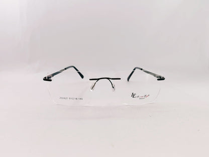 iDom Eyeglasses Rimless Square Specs For Men 285388
