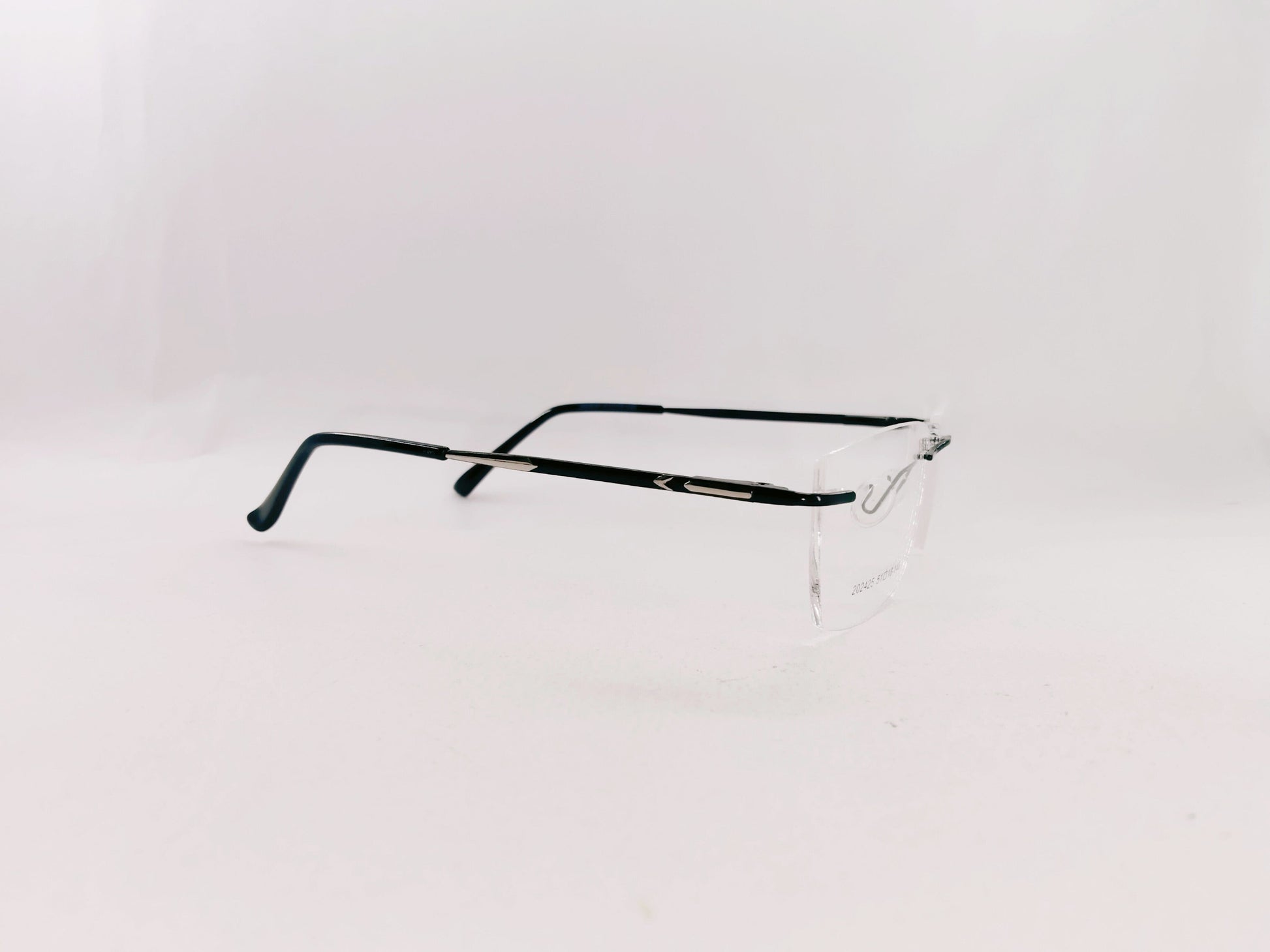 iDom Eyeglasses Rimless Square Specs For Men 285388