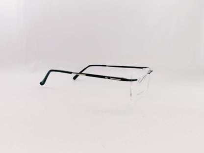 iDom Eyeglasses Rimless Square Specs For Men 285388
