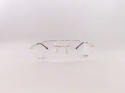 iDom Eyeglasses Rimless Square Specs For Men & Women 230271