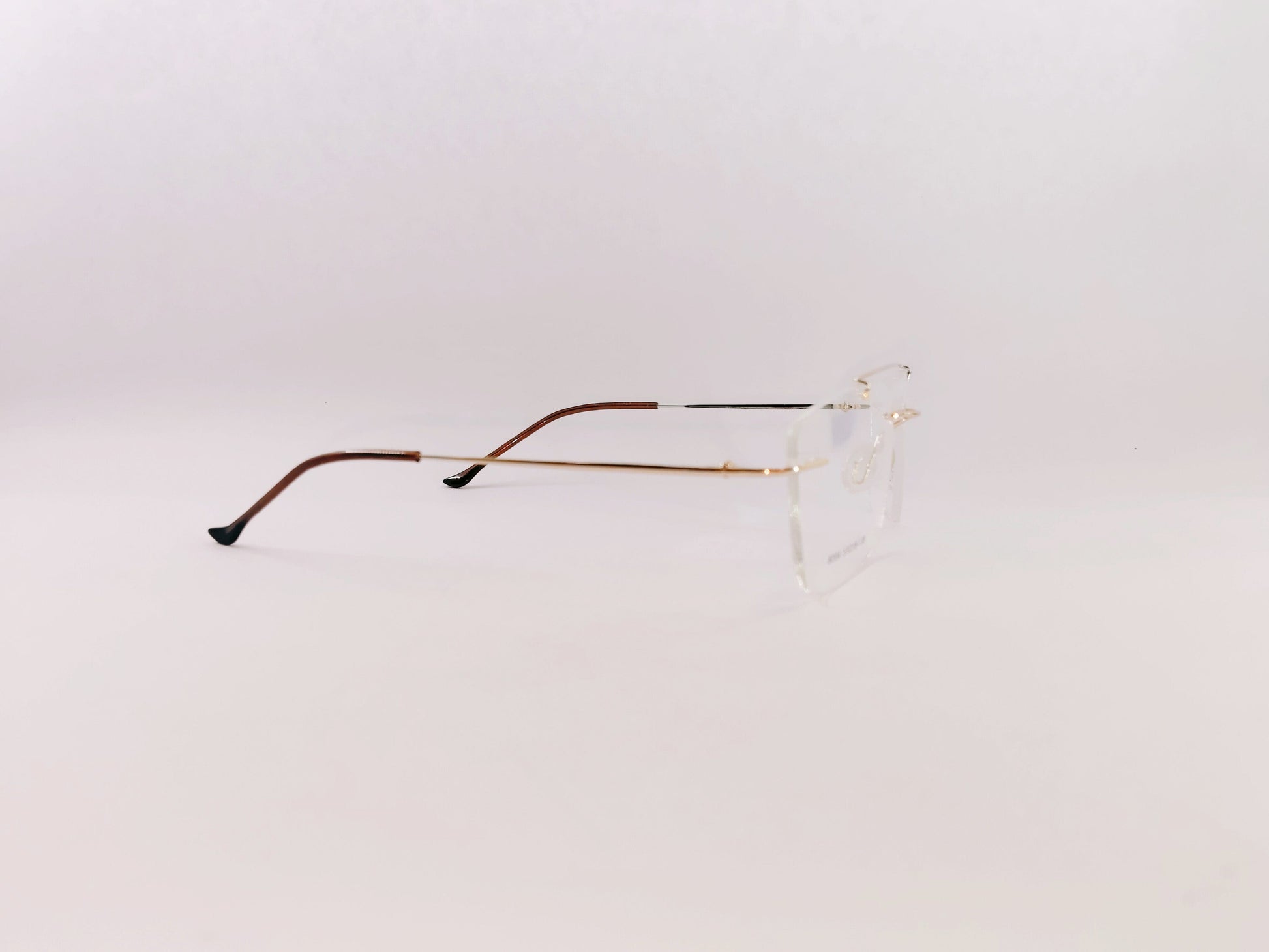 iDom Eyeglasses Rimless Square Specs For Men & Women 230271