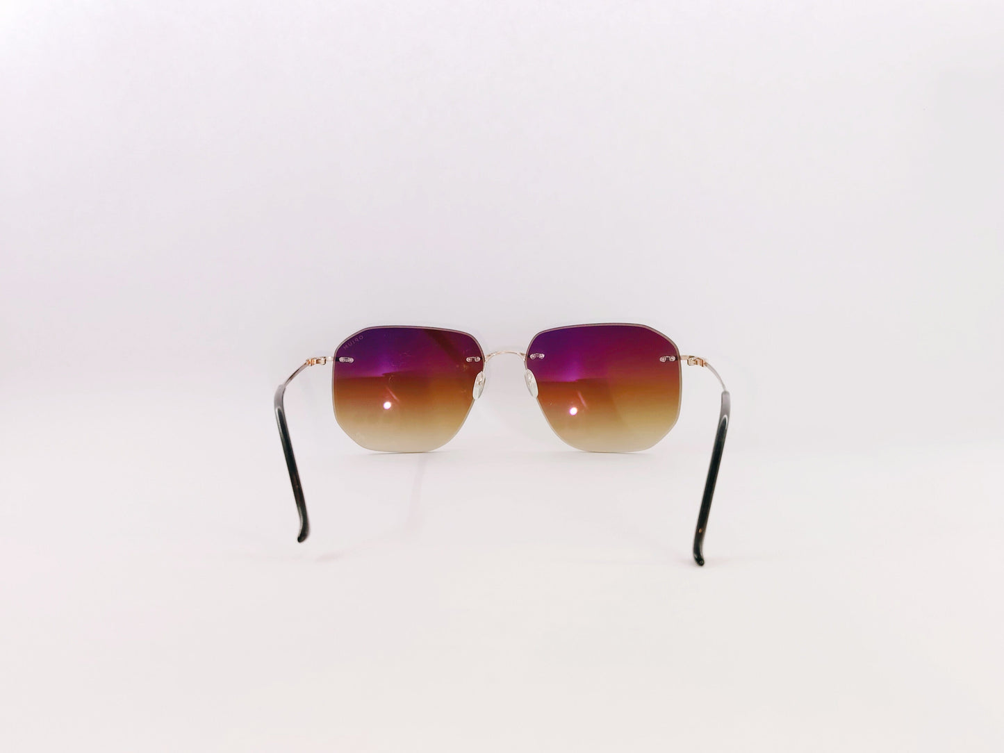 iDom Eyeglasses Rimless Square Sunglasses For Men & Women 246252