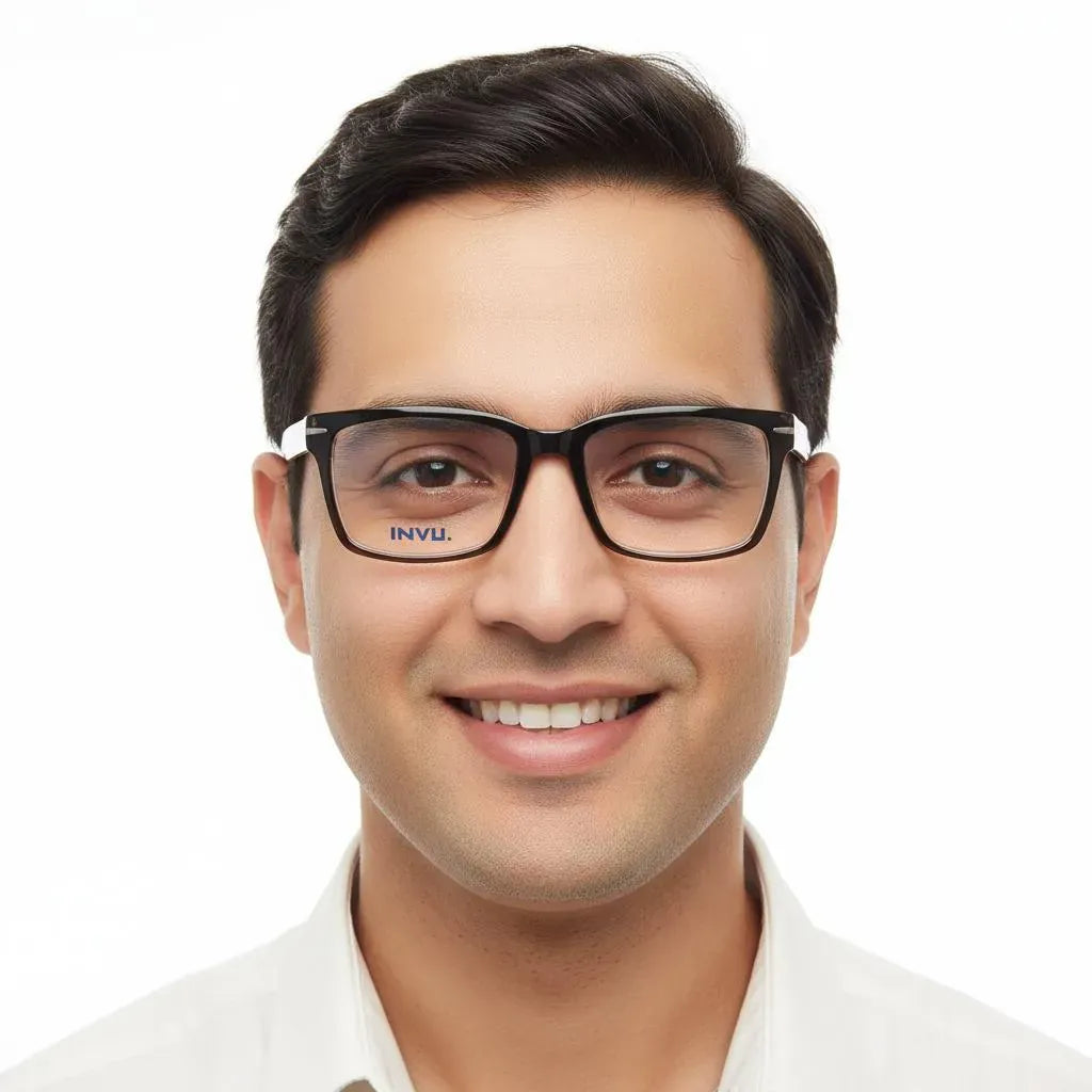 iDom Eyeglasses Square Full Frame Specs For Men 129977