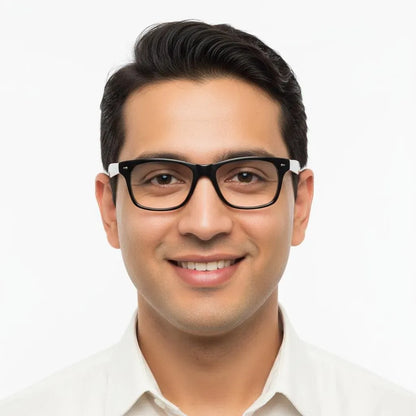 iDom Eyeglasses Square Full Frame Specs For Men 232260