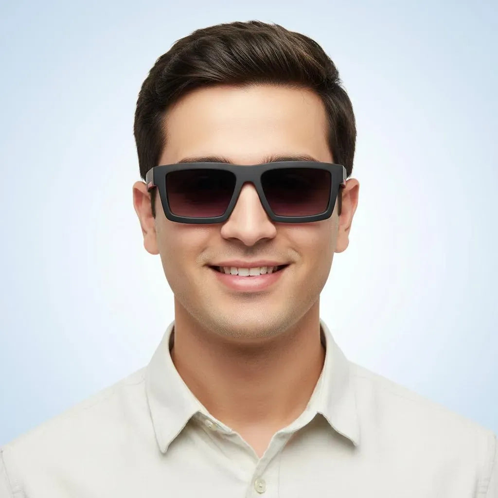 iDom Sunglasses Full Frame Rectangle Shape Sunglasses For Men 291001