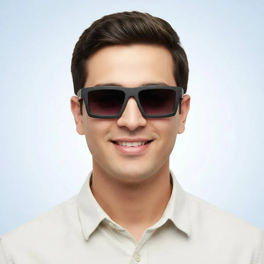 iDom Sunglasses Full Frame Rectangle Shape Sunglasses For Men 291001