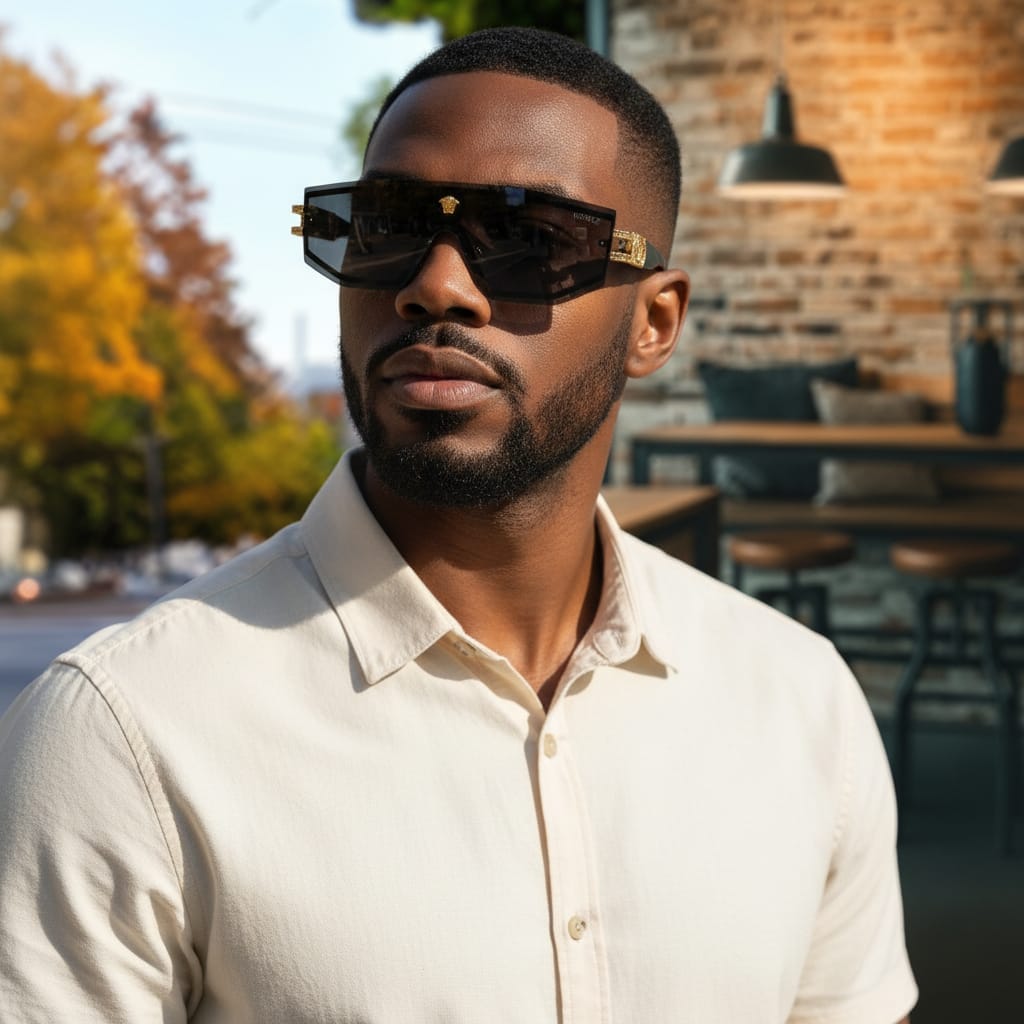 iDom Sunglasses Full Rim Navigator Sunglasses For Men 212187