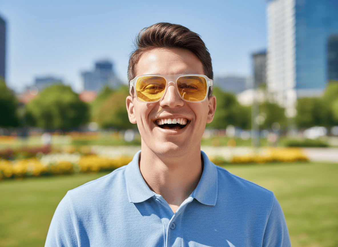 iDom Sunglasses Mirror Square Sunglasses Full Frame For Men 255788