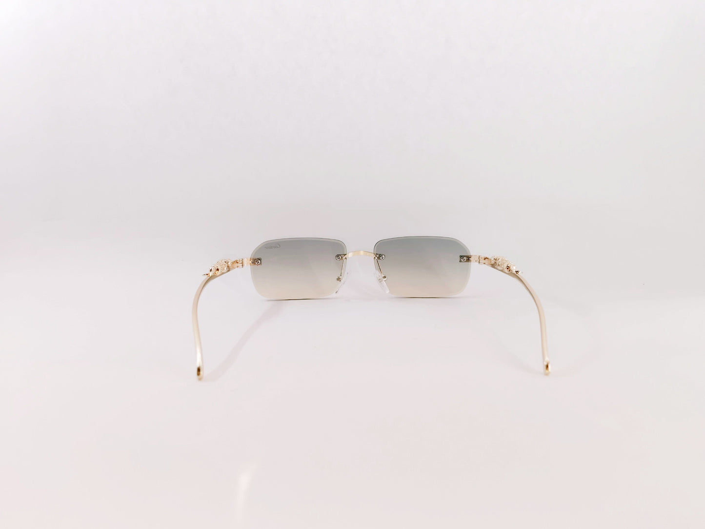 iDom Sunglasses Rimless Sunglasses Rectangle Shape For Men & Women YT1021